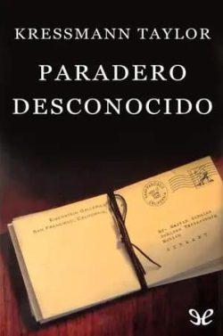 Paradero  desconocido  |  Kressmann  Taylor